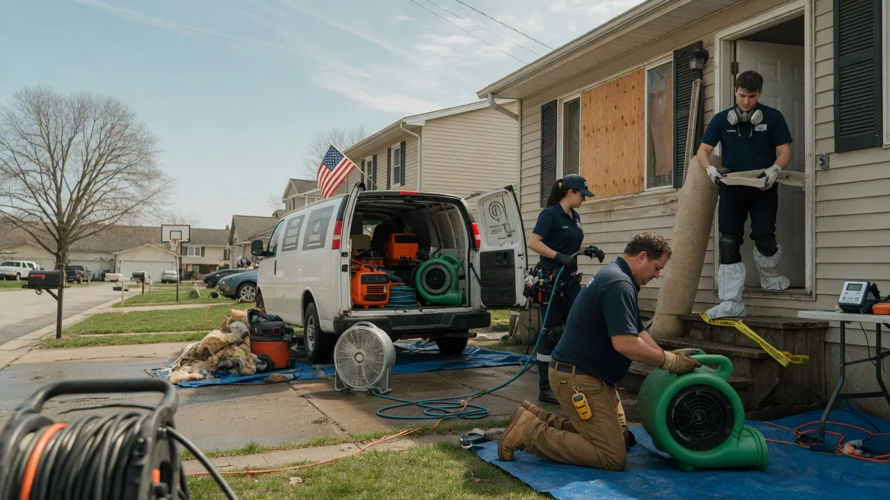 Water Damage Restoration in Worden, MT near me